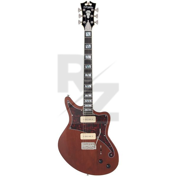 Image D'Angelico DLX Bedford SH Matte Walnut