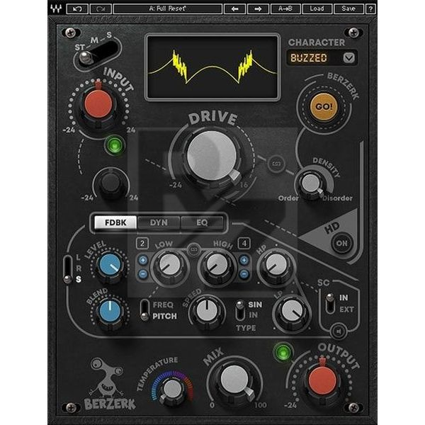 Image Waves Berzerk Distortion