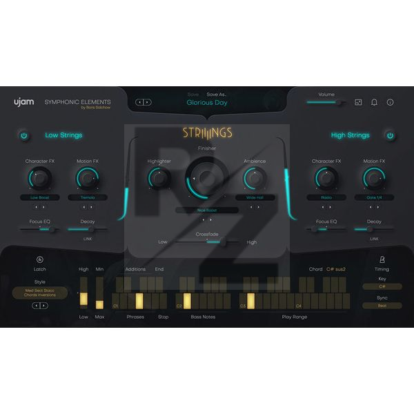 Image ujam Symphonic Elements Striiiings