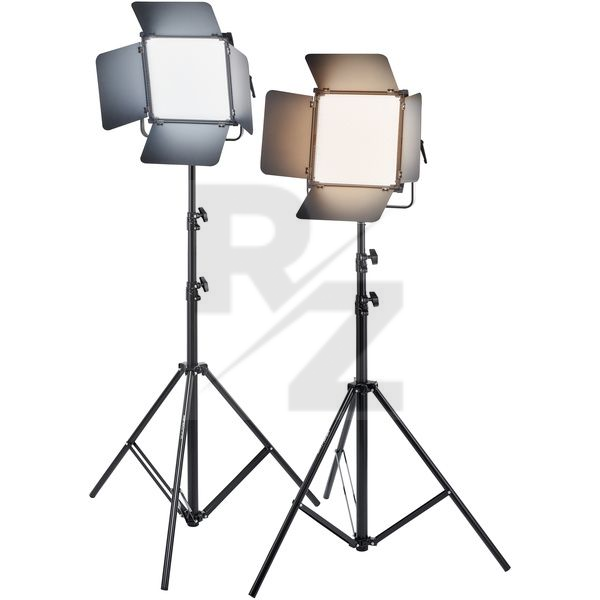 Image Walimex pro LED Niova 100-F Pro Set2