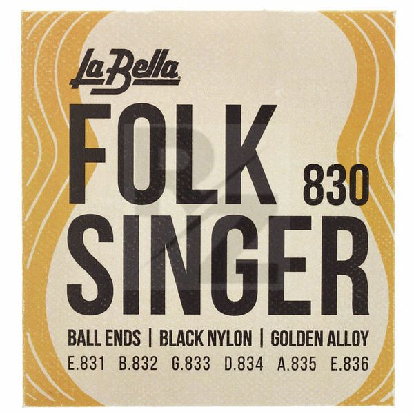 La Bella 830 Folksinger Image La Bella 830 Folksinger