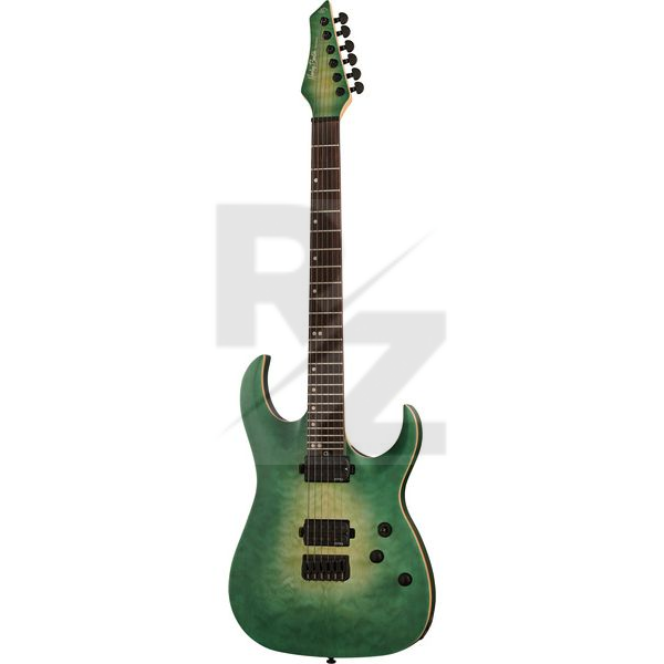 Harley Benton Amarok-6 EGNT Quilted Burst Image Harley Benton Amarok-6 EGNT Quilted Burst
