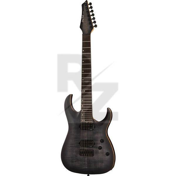 Harley Benton Amarok-7 BKNT Flame Burst Image Harley Benton Amarok-7 BKNT Flame Burst