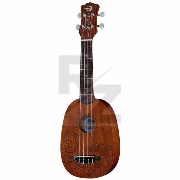 Image Luna Guitars Uke Tattoo Pineapple Pack