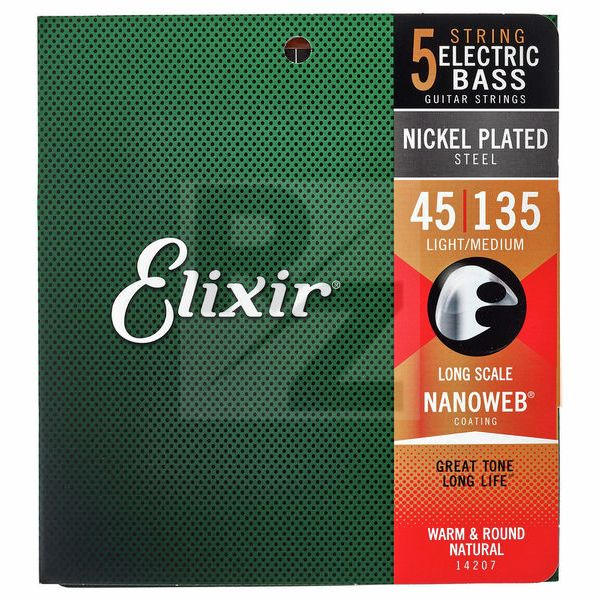 Image Elixir 14207 Nanoweb 5-Str. Light/Med