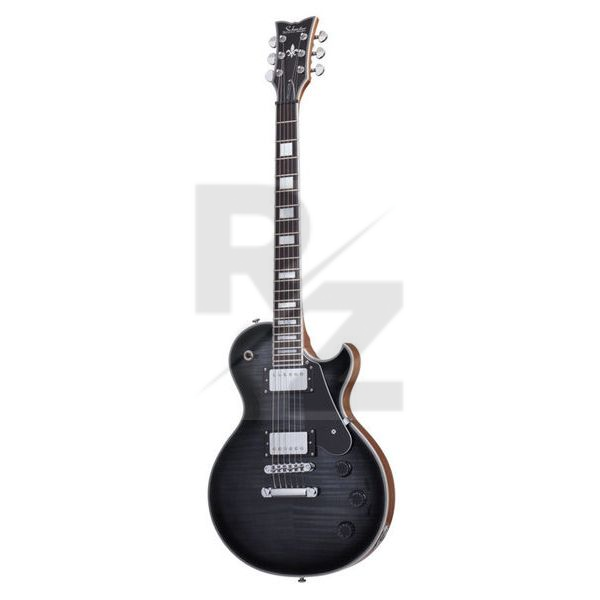 Schecter Solo II Custom Black Burst Image Schecter Solo II Custom Black Burst