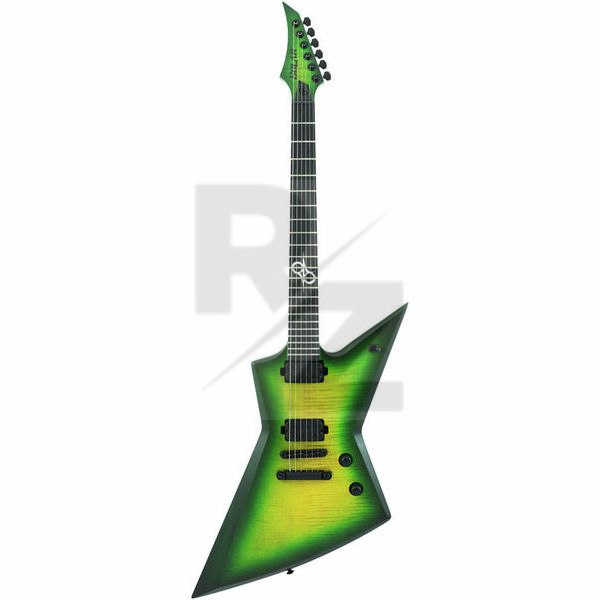 Image Solar Guitars E2.6LB Lime Burst Matte
