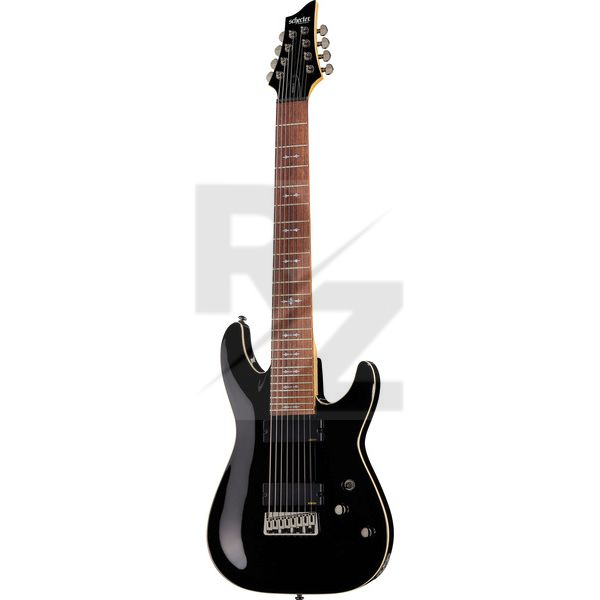 Schecter Omen 8 Gloss Black Image Schecter Omen 8 Gloss Black