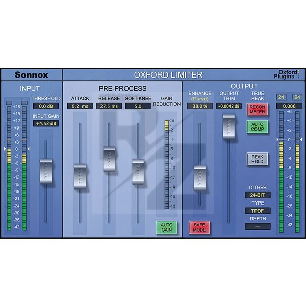 Image Sonnox Oxford Limiter HD-HDX