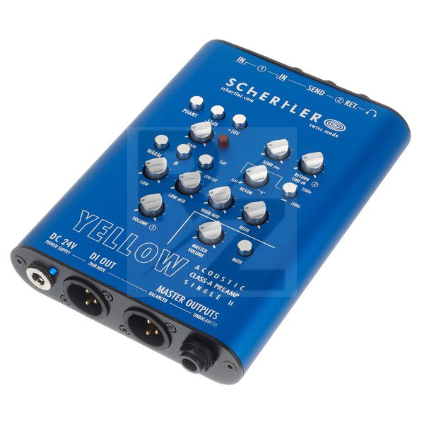 Image Schertler Yellow Single Pre-Amplifier