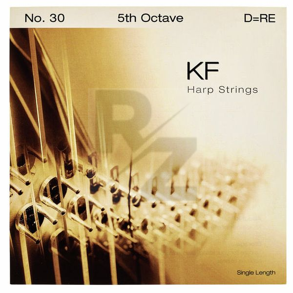 Image Bow Brand KF 5th D Harp String No.30