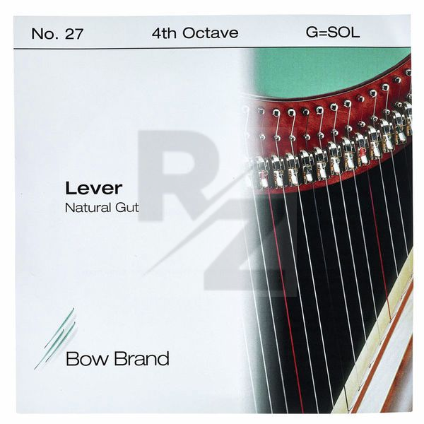 Image Bow Brand NG 4th G Gut Harp String No.27