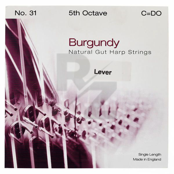 Image Bow Brand Burgundy 5th C Gut Str. No.31