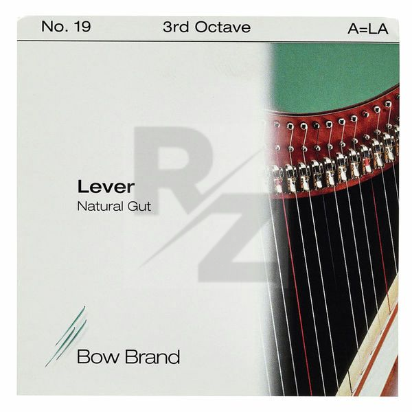 Image Bow Brand NG 3rd A Gut Harp String No.19