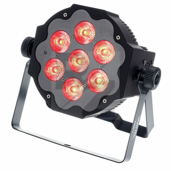 Image Varytec LED Pad7 7x10W 6in1 RGBAWUV BL
