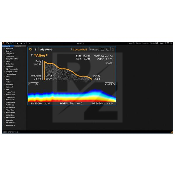 Image Hofa System AlgoVerb