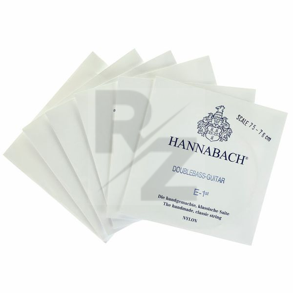 Image Hannabach 841MT-6 Double Bass Guitar Str