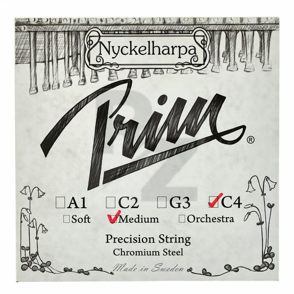 Image Prim Nyckelharpa String C4 Medium