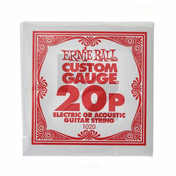 Ernie Ball 020p Single String Slinky Set Image Ernie Ball 020p Single String Slinky Set
