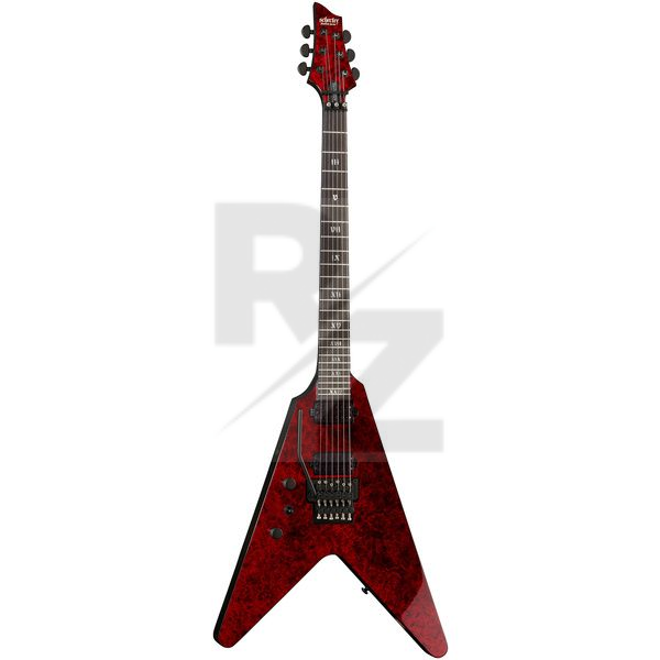 Image Schecter V-1 FR Apocalypse Red Reign LH