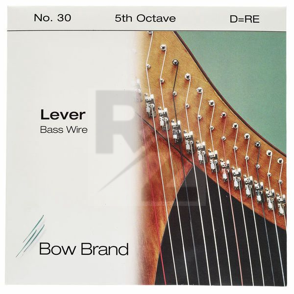 Image Bow Brand BW 5th D Harp Bass Wire No.30