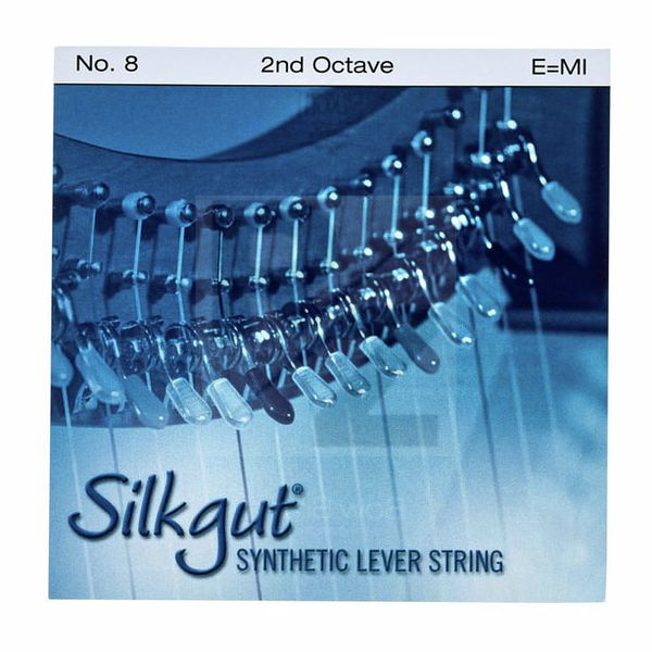 Image Bow Brand Silkgut 2nd E Harp String No.8