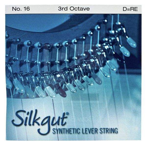 Image Bow Brand Silkgut 3rd D Harp Str. No.16