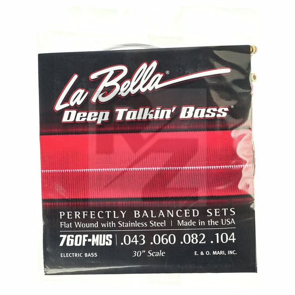 Image La Bella 760F-MUS Deep Talkin Bass