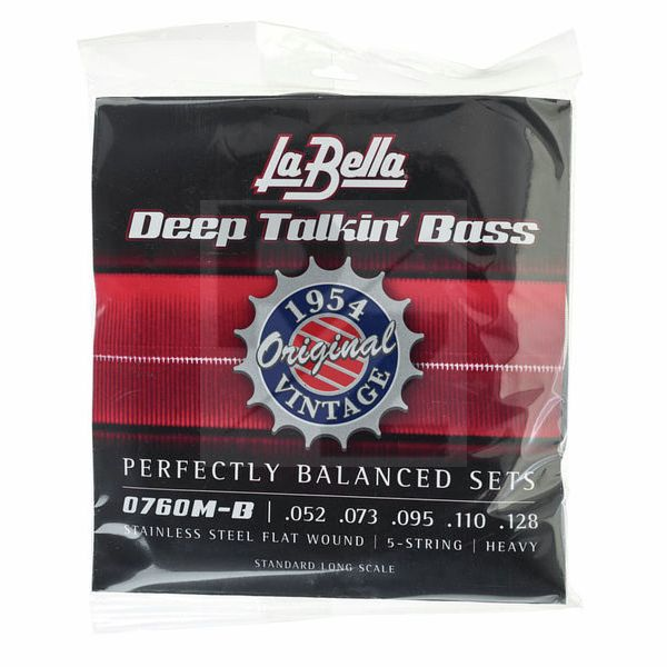 Image La Bella 0760M-B Deep Talkin Bass