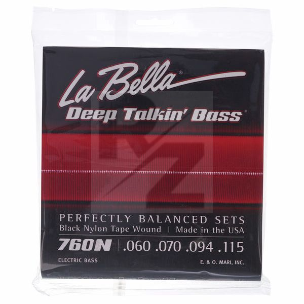 Image La Bella 760N Black Nylon Tape