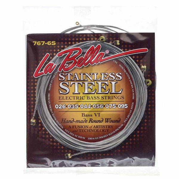 Image La Bella 767-6S Bass VI