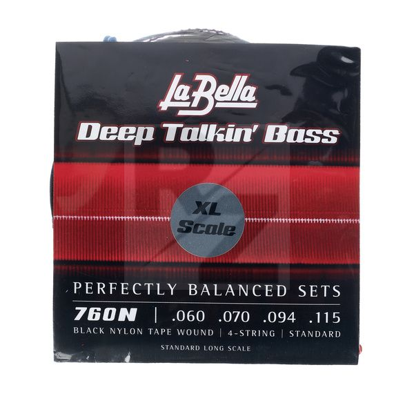 Image La Bella 760N-XL Black Nylon Tape