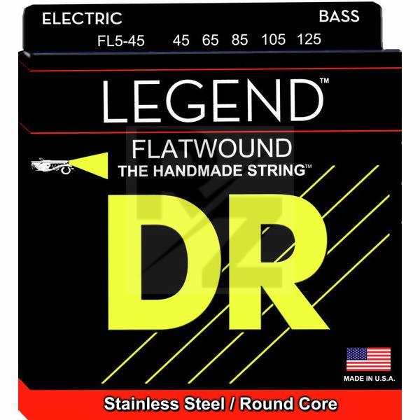 Image DR Strings Legend Flatwound FL5-45