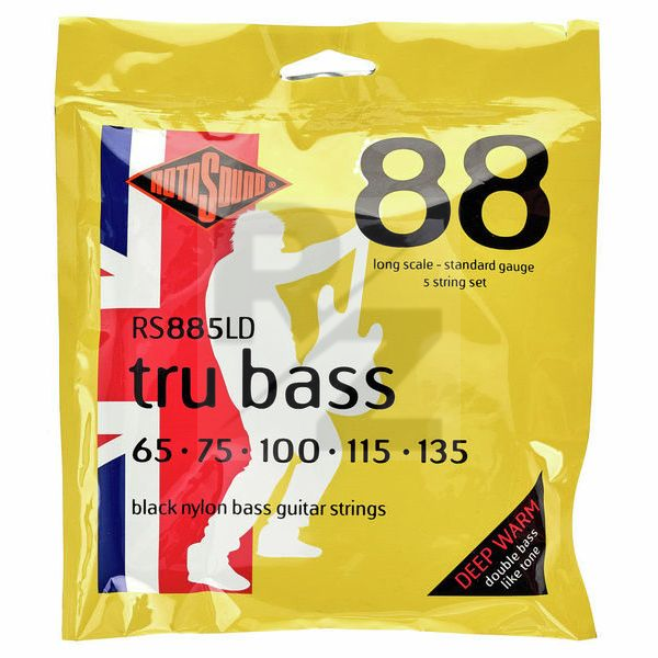 Image Rotosound RS885LD Black Nylon