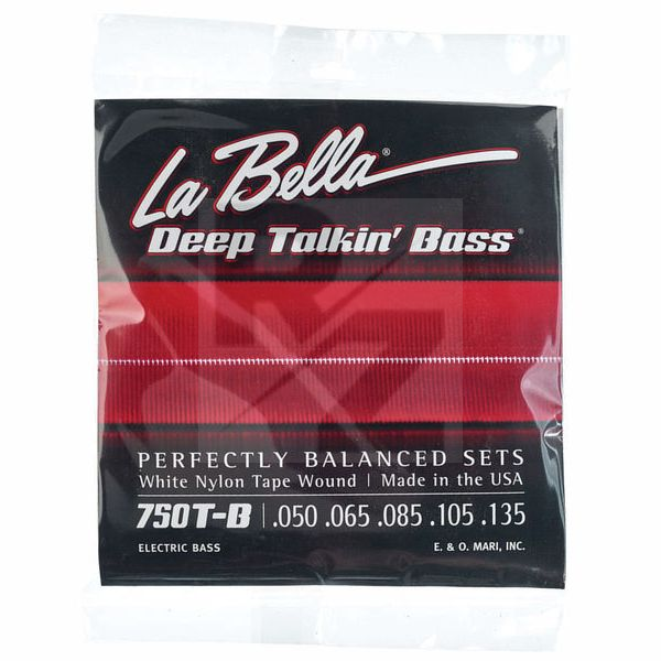 Image La Bella 750T-B White Nylon L