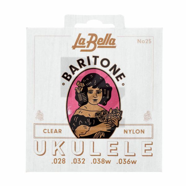 Image La Bella 25 Baritone Ukulele