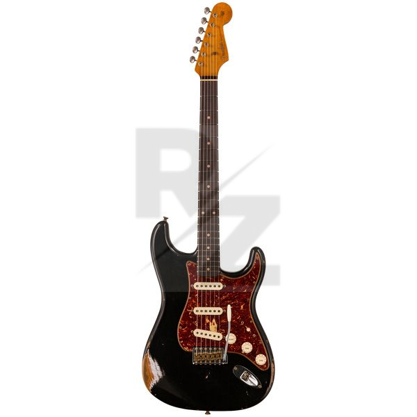Fender 60 Strat Roasted BLK Relic Ltd Image Fender 60 Strat Roasted BLK Relic Ltd