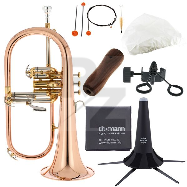 Image Thomann FH 600 G Bb-Flugelhorn Set