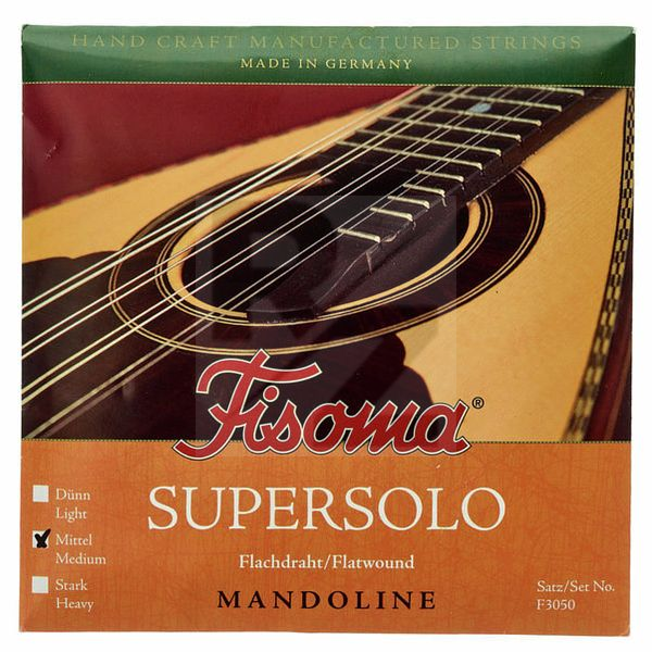 Image Fisoma F3050M Flatwound Mandolin Str.
