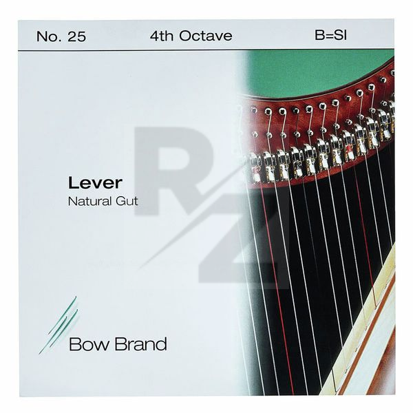 Image Bow Brand NG 4th B Gut Harp String No.25