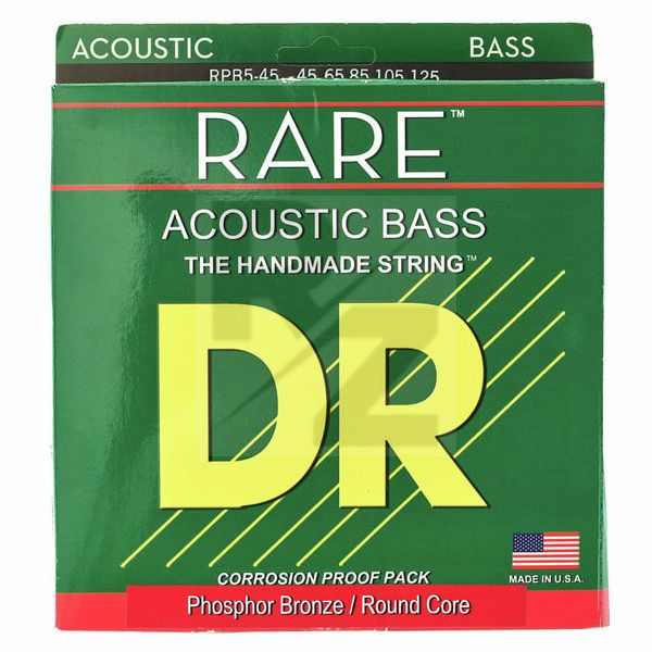 Image DR Strings Rare Acoustic Bass RPB5-45