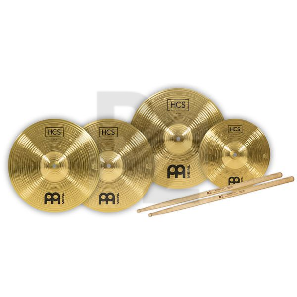 Meinl HCS1314+10S Cymbal Set Image Meinl HCS1314+10S Cymbal Set