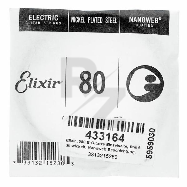 Image Elixir .080 Electric Guitar String