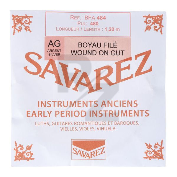 Image Savarez Tenor Viola Da Gamba G5