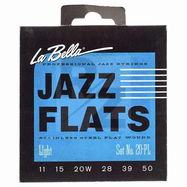 Image La Bella 20PL Jazz Flats FWSS