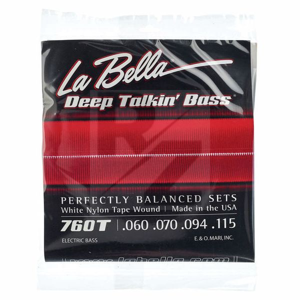 Image La Bella 760T White Nylon