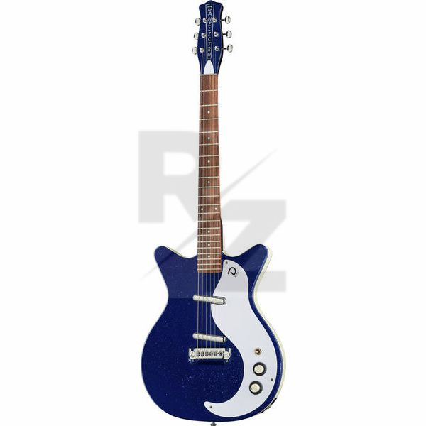 Image Danelectro 59M NOS+ Blue Metalflake 60th