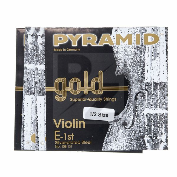 Image Pyramid Gold Violin Strings 1/2