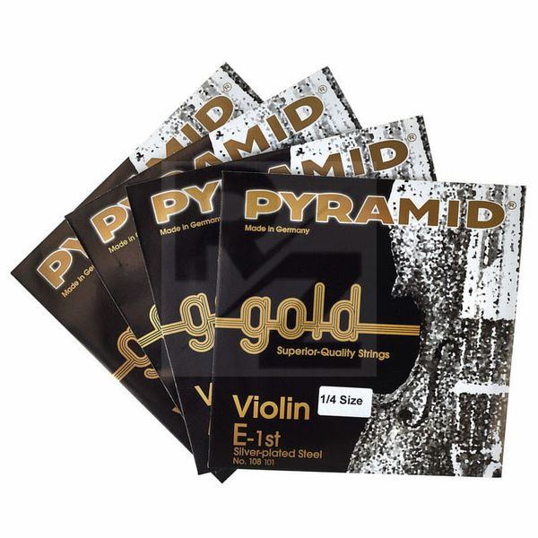 Image Pyramid Gold Violin Strings 1/4