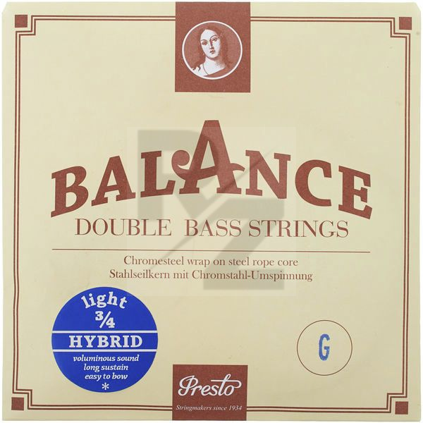 Presto Balance Hybrid 3/4L Strings Image Presto Balance Hybrid 3/4L Strings